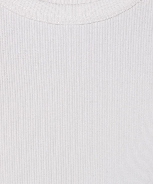 eL（エル）の「【eL】Rib Just Tee/105145（Tシャツ/カットソー・レディース・ブルー/ホワイト/ブラック/イエロー系その他/ブルー系その他/レッド・FREE）」の13枚目の写真