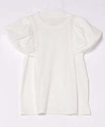 PICCIN | 【WEB限定】ボリュームスリーブシアーラメテレコプルオーバー(Tシャツ/カットソー)