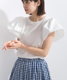 【WEB限定】ボリュームスリーブシアーラメテレコプルオーバー