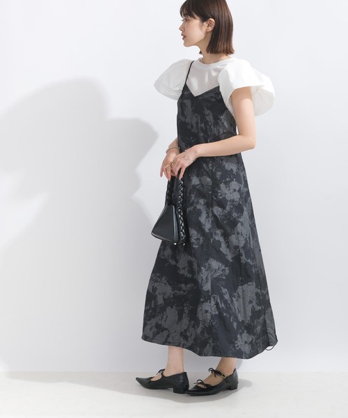 PICCIN（ピッチン）の「【WEB限定】ボリュームスリーブシアーラメテレコプルオーバー（Tシャツ/カットソー・レディース・ブラック/オフホワイト・L/M）」の3枚目の写真