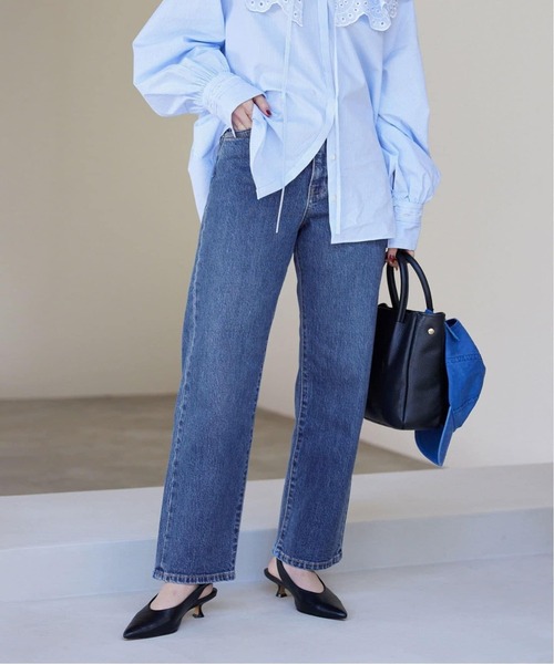 slobe iena LE DENIM ストレートパンツ 追加4》LE DENIM ストレートパンツ（デニムパンツ）｜SLOBE IENA