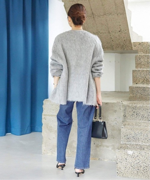 SLOBE IENA（スローブイエナ）の「《追加6》LE DENIM ストレートパンツ（デニムパンツ・レディース・ブルー/サックスブルー・40/38/36/34）」の15枚目の写真