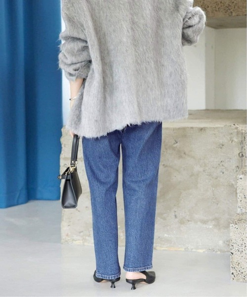 SLOBE IENA（スローブイエナ）の「《追加6》LE DENIM ストレートパンツ（デニムパンツ・レディース・ブルー/サックスブルー・40/38/36/34）」の18枚目の写真