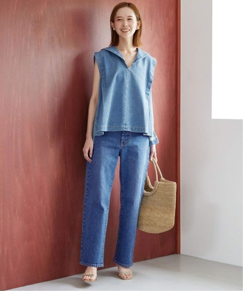 SLOBE IENA LE DENIM ストレートパンツ 追加3》LE DENIM ストレートパンツ（デニムパンツ）｜SLOBE IENA