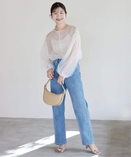 追加6》LE DENIM ストレートパンツ（デニムパンツ）｜SLOBE IENA