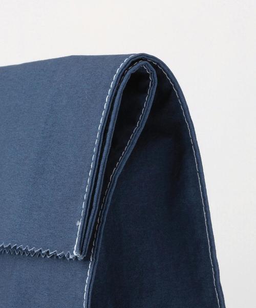 UNITED ARROWS（ユナイテッドアローズ）の「UA KAMIBUKURO CLUCH◆（クラッチバッグ・メンズ・ブラック/オリーブ/ライトブルー/ネイビー・フリー）」の8枚目の写真