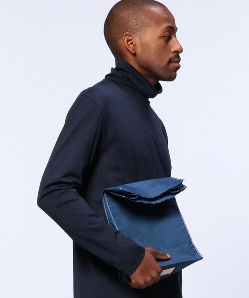 UNITED ARROWS（ユナイテッドアローズ）の「UA KAMIBUKURO CLUCH◆（クラッチバッグ・メンズ・ブラック/オリーブ/ライトブルー/ネイビー・フリー）」の13枚目の写真