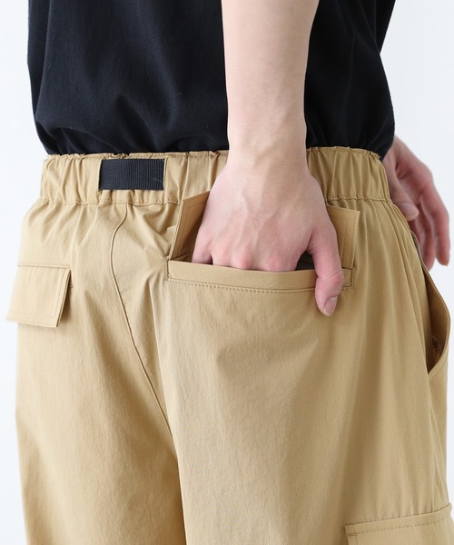 n'OrLABEL(ノアールレーベル)の「【撥水】ナイロンハーフカーゴパンツ(カーゴパンツ・メンズ・ブラック/カーキ/ベージュ・XL/L/M)」の4枚目の写真