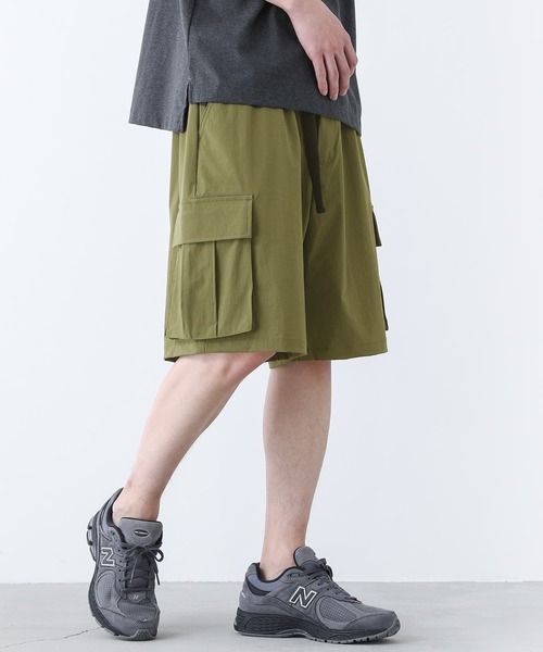 n'OrLABEL(ノアールレーベル)の「【撥水】ナイロンハーフカーゴパンツ(カーゴパンツ・メンズ・ブラック/カーキ/ベージュ・XL/L/M)」の13枚目の写真