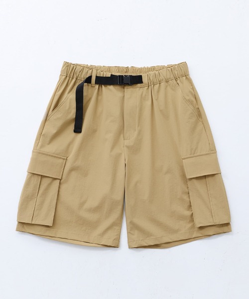 n'OrLABEL(ノアールレーベル)の「【撥水】ナイロンハーフカーゴパンツ(カーゴパンツ・メンズ・ブラック/カーキ/ベージュ・XL/L/M)」の8枚目の写真