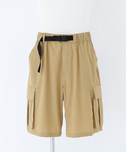 n'OrLABEL(ノアールレーベル)の「【撥水】ナイロンハーフカーゴパンツ(カーゴパンツ・メンズ・ブラック/カーキ/ベージュ・XL/L/M)」の9枚目の写真