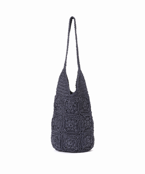 JOURNAL STANDARD relume(ジャーナルスタンダード レリューム)の「RELUME ペーパーショルダーバッグ(ショルダーバッグ・レディース・ベージュ/ネイビー・FREE)」の13枚目の写真