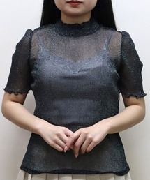 F i.n.t | シアーラメトップス(Tシャツ/カットソー)