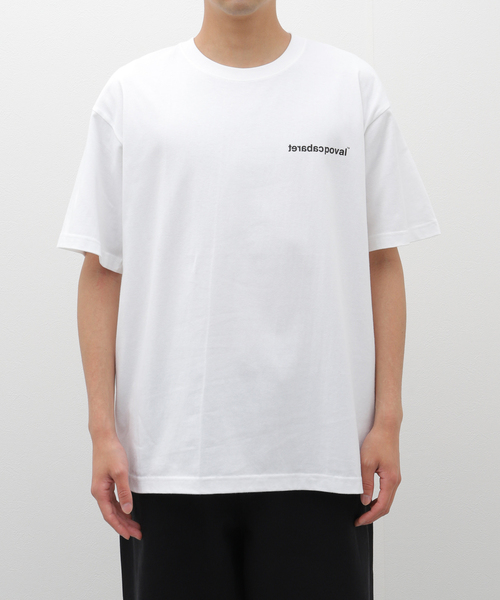 キャバレーポヴァールcabaretpoval No Tシャツ XLサイズ CABARET POVAL [NO TEE] (WHITE)