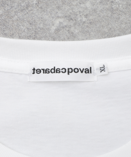 cabaret poval(キャバレーポバール)の「CABARET POVAL / キャバレーポバール EMRIP Tee(Tシャツ/カットソー・メンズ・ホワイト/ブラック・LARGE/X-LARGE)」の9枚目の写真