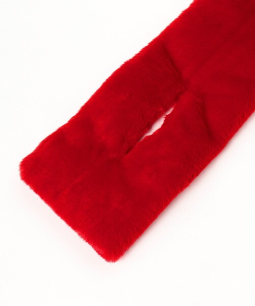 Ray BEAMS（レイビームス）の「フェイクファー ティペット（マフラー・レディース・ネイビー/レッド/サックスブルー・ONE SIZE）」の15枚目の写真