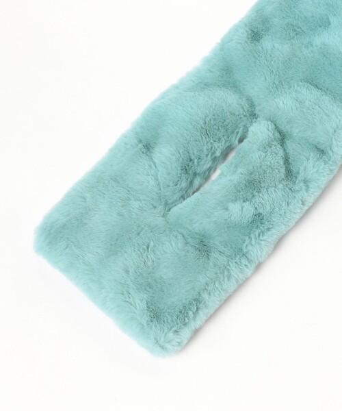 Ray BEAMS（レイビームス）の「フェイクファー ティペット（マフラー・レディース・ネイビー/レッド/サックスブルー・ONE SIZE）」の18枚目の写真