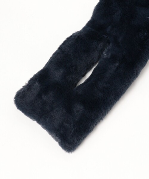 Ray BEAMS（レイビームス）の「フェイクファー ティペット（マフラー・レディース・ネイビー/レッド/サックスブルー・ONE SIZE）」の21枚目の写真
