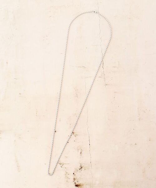 le.coeur blanc（ルクールブラン）の「ボールチェーン2本セットネックレス（ネックレス・レディース・シルバー・FREE）」の12枚目の写真