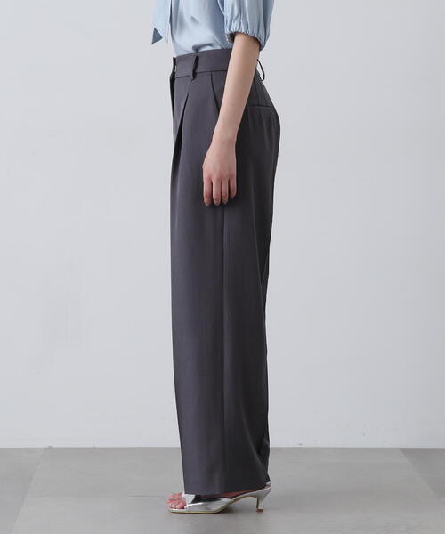 N.（N. Natural Beauty Basic）（エヌエヌナチュラルビューティーベーシック）の「◆ラップレイヤードパンツ（その他パンツ・レディース・ベージュ/グレー・MEDIUM/SMALL）」の16枚目の写真