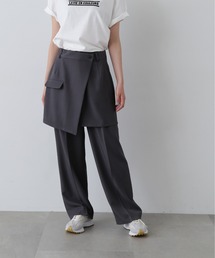 N.（N. Natural Beauty Basic） | ◆ラップレイヤードパンツ(その他パンツ)