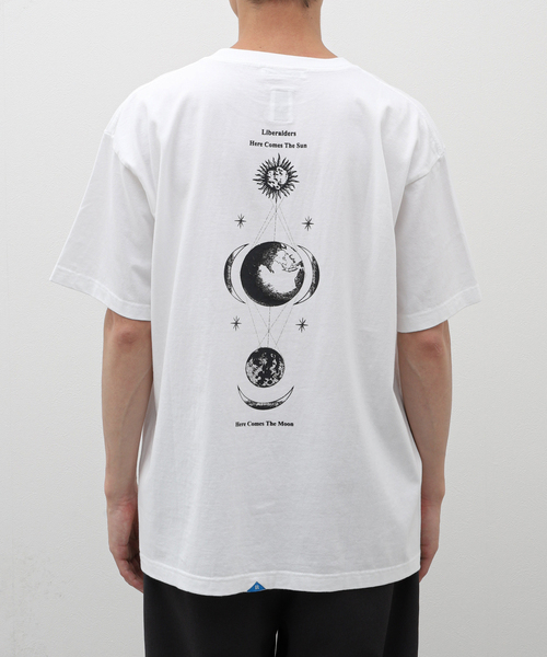 Liberaiders（リベレイダース）の「Liberaiders / リベレイダース LUNA ECLIPSE TEE #70610（Tシャツ/カットソー・メンズ・ブラック系その他/ホワイト・LARGE/MEDIUM）」の15枚目の写真