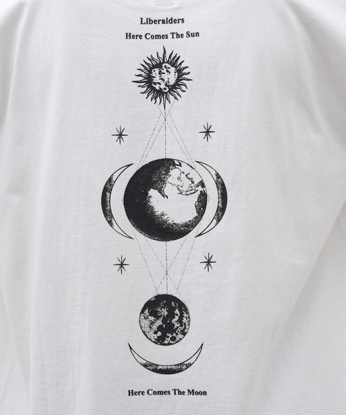 Liberaiders（リベレイダース）の「Liberaiders / リベレイダース LUNA ECLIPSE TEE #70610（Tシャツ/カットソー・メンズ・ブラック系その他/ホワイト・LARGE/MEDIUM）」の10枚目の写真