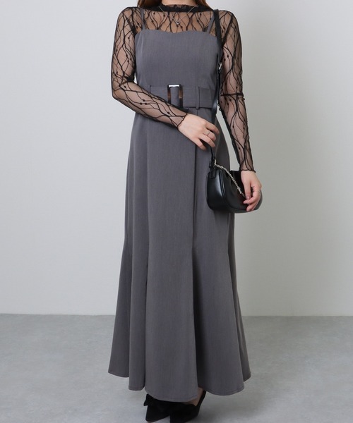 Lace Ladies(レースレディース)の「チェーン チャーム付き 編み込み ショルダーバッグ(ショルダーバッグ・レディース・ブラック/アイボリー・FREE)」の8枚目の写真