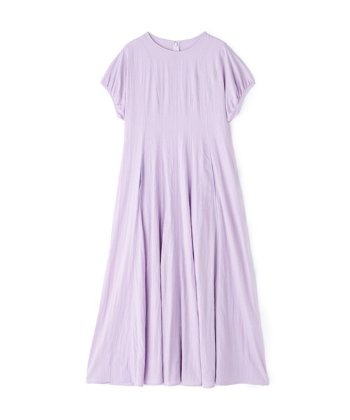 N.（N. Natural Beauty Basic）（エヌエヌナチュラルビューティーベーシック）の「◆パネル切替パフワンピース（ワンピース・レディース・スミクロ/ライラック/ベージュ・MEDIUM/SMALL）」の5枚目の写真