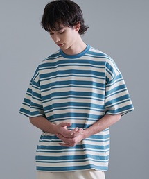 Revo. | Revo. ワッフルボーダー SS Tee(Tシャツ/カットソー)