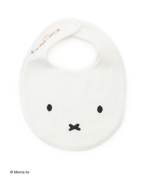 Miffy（ ミッフィー）の「【Dick Bruna】【BABY】パイルスタイ（スタイ/よだれかけ・キッズ・ブラウン/オフホワイト・FREE）」の3枚目の写真
