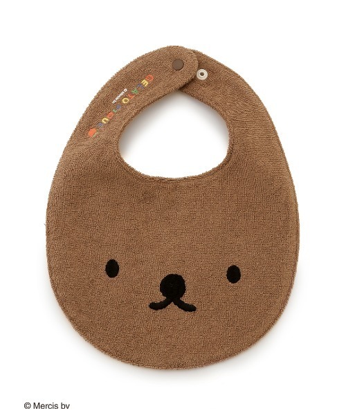 Miffy（ ミッフィー）の「【Dick Bruna】【BABY】パイルスタイ（スタイ/よだれかけ・キッズ・ブラウン/オフホワイト・FREE）」の10枚目の写真