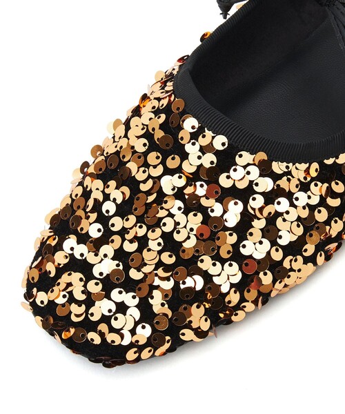 SY UNITED ARROWS(シーユナイテッドアローズ)の「<SY>スパンコールバレエ フラット10●↑(バレエシューズ・レディース・レッド/その他1/その他2/その他3/ブラック/ライトグレー/その他4/ネイビー/ライトピンク/ダークブラウン・22cm/22.5cm/23cm/23.5cm/24cm/24.5cm/25cm)」の17枚目の写真