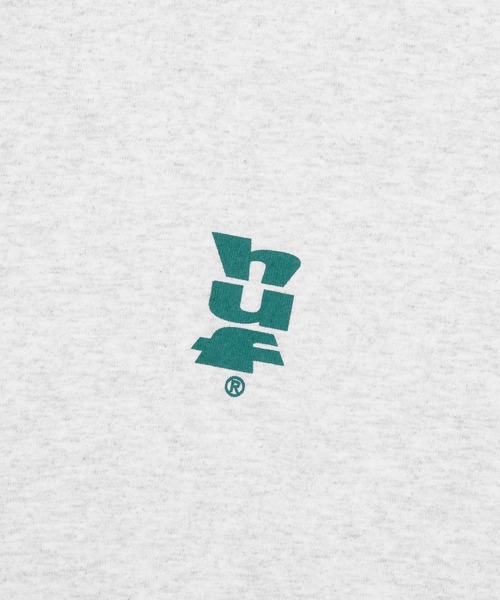 HUF（ハフ）の「MEGABLAST STRETCH LS TEE  / HUF ハフ ヘビーウェイト ロングスリーブTシャツ ロンT（Tシャツ/カットソー・メンズ・アッシュグレー/グリーン系その他/ブラック/ホワイト・XX-LARGE/X-LARGE/LARGE/MEDIUM/SMALL/X-SMALL）」の18枚目の写真