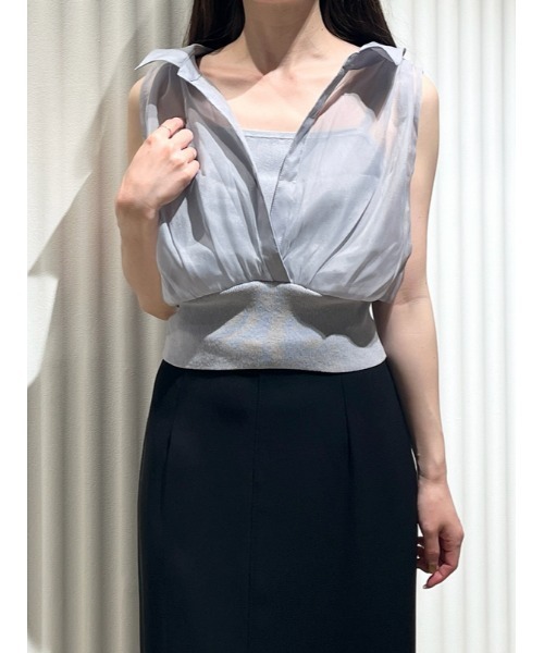 【セール】ドッキングニットTOPS（ニット/セーター）｜SNIDEL（スナイデル）