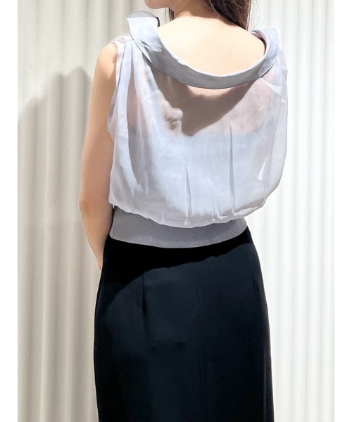 【セール】ドッキングニットTOPS（ニット/セーター）｜SNIDEL（スナイデル）