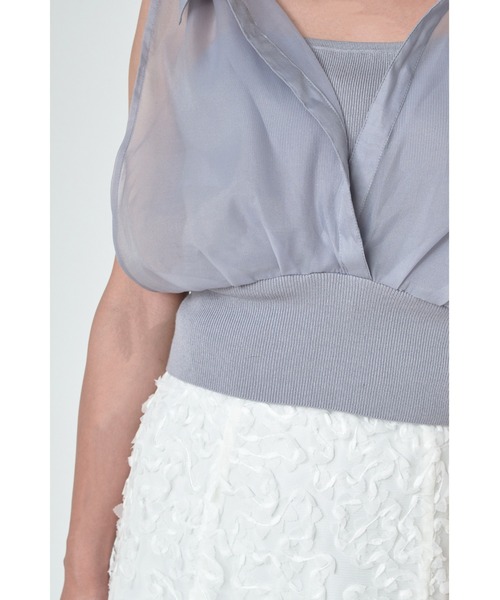 【セール】ドッキングニットTOPS（ニット/セーター）｜SNIDEL（スナイデル）