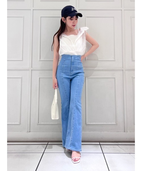 SNIDEL（スナイデル）の「ドッキングニットTOPS（ニット