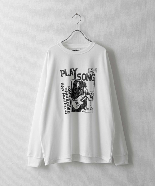 セール】【ZIP FIVE】 フォトグラフィック プリント ルーズシルエット