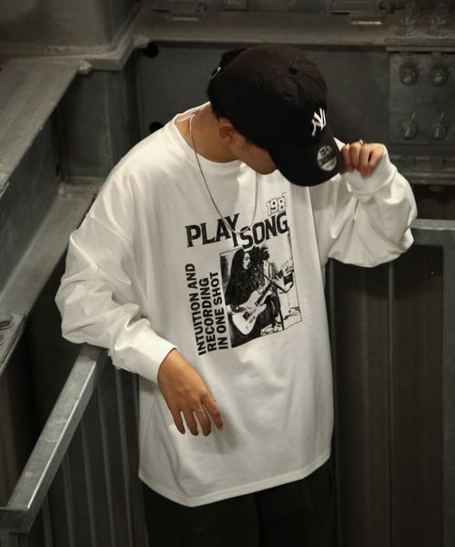 セール】【ZIP FIVE】 フォトグラフィック プリント ルーズシルエット