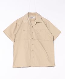 【HOUSTON】TC TWILL WORK S/S SHIRT