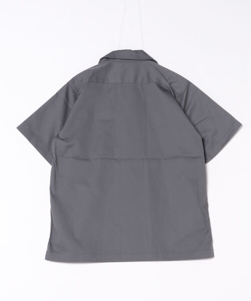 HOUSTON（ヒューストン）の「【HOUSTON】TC TWILL WORK S/S SHIRT（シャツ/ブラウス・メンズ・オフホワイト/ブラック/カーキ/チャコール・MEDIUM/LARGE/X-LARGE/XX-LARGE）」の5枚目の写真