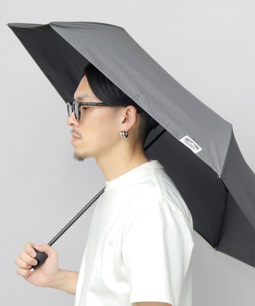 SUPREME グレー 折りたたみ傘 GERRY 折りたたみ傘 晴雨兼用 折り畳み（手元折）カラビナ