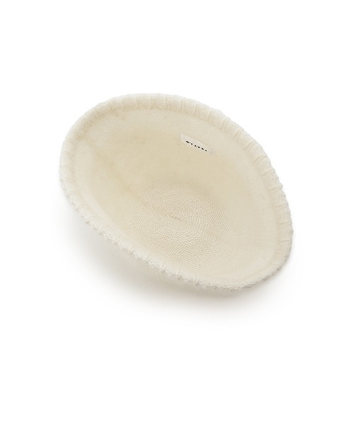 FRAY I.D(フレイアイディー)の「モヘアラウンドハット(ハット・レディース・ブラック/グレー/ホワイト・FREE)」の8枚目の写真