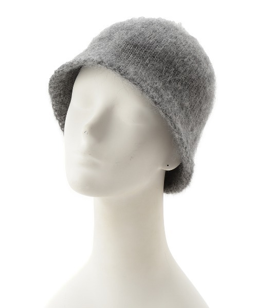 FRAY I.D(フレイアイディー)の「モヘアラウンドハット(ハット・レディース・ブラック/グレー/ホワイト・FREE)」の13枚目の写真