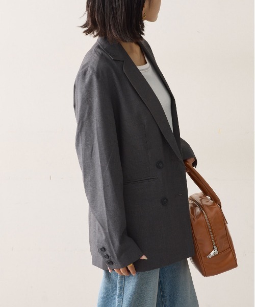 CIAOPANIC TYPY（チャオパニックティピー）の「【WEB限定】アソートテーラードジャケット（テーラードジャケット・レディース・ベージュ/ブラウン/グレー・ONE SIZE）」の17枚目の写真