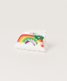 HIKA（ヒカ）の「【HIKA】ラインストーン付きレインボーヘアクリップ（バレッタ/ヘアクリップ・メンズ）」