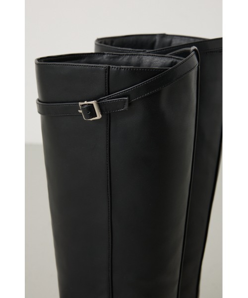 crie conforto(クリーコンフォルト)の「ベルトジョッキーブーツ(ブーツ・レディース・ブラック/キャメル/カーキ・LARGE/LL/SMALL/MEDIUM)」の9枚目の写真