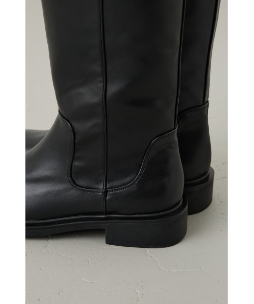 crie conforto(クリーコンフォルト)の「ベルトジョッキーブーツ(ブーツ・レディース・ブラック/キャメル/カーキ・LARGE/LL/SMALL/MEDIUM)」の10枚目の写真