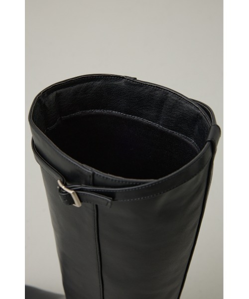 crie conforto(クリーコンフォルト)の「ベルトジョッキーブーツ(ブーツ・レディース・ブラック/キャメル/カーキ・LARGE/LL/SMALL/MEDIUM)」の12枚目の写真